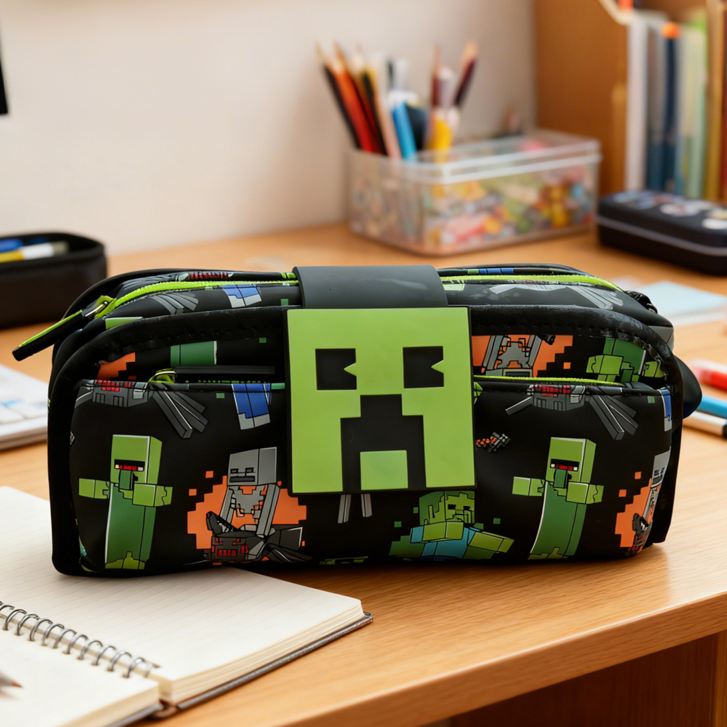 2025 Super Hot Smiggle Pen Bag Large Capacity Men's and Women's Spider Man Stitch MC Stationery Bag Pencil Box 2025 Super Hot Smiggle Pen Bag Large Capacity Men's and Women's Spider Man Stitch MC Stationery Bag Pencil Box