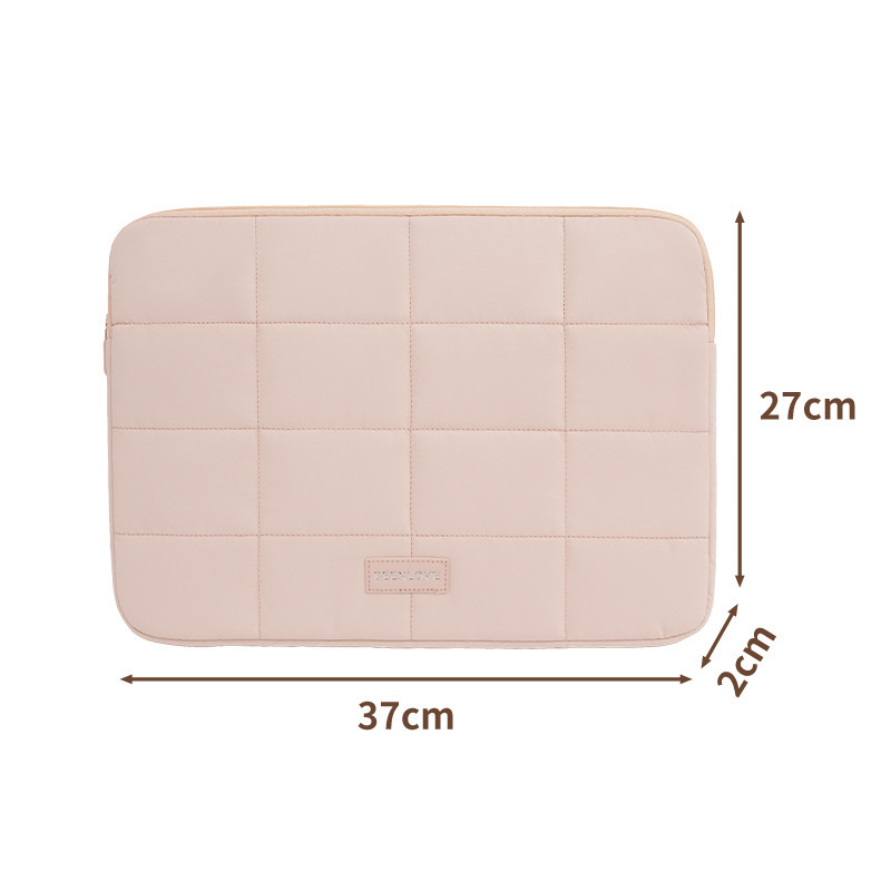 Computer bag suitable for Apple Huawei 14 inch 15.6-inch Quilted Simple Tablet Inner Bag Portable Laptop Computer bag suitable for Apple Huawei 14 inch 15.6-inch Quilted Simple Tablet Inner Bag Portable Laptop