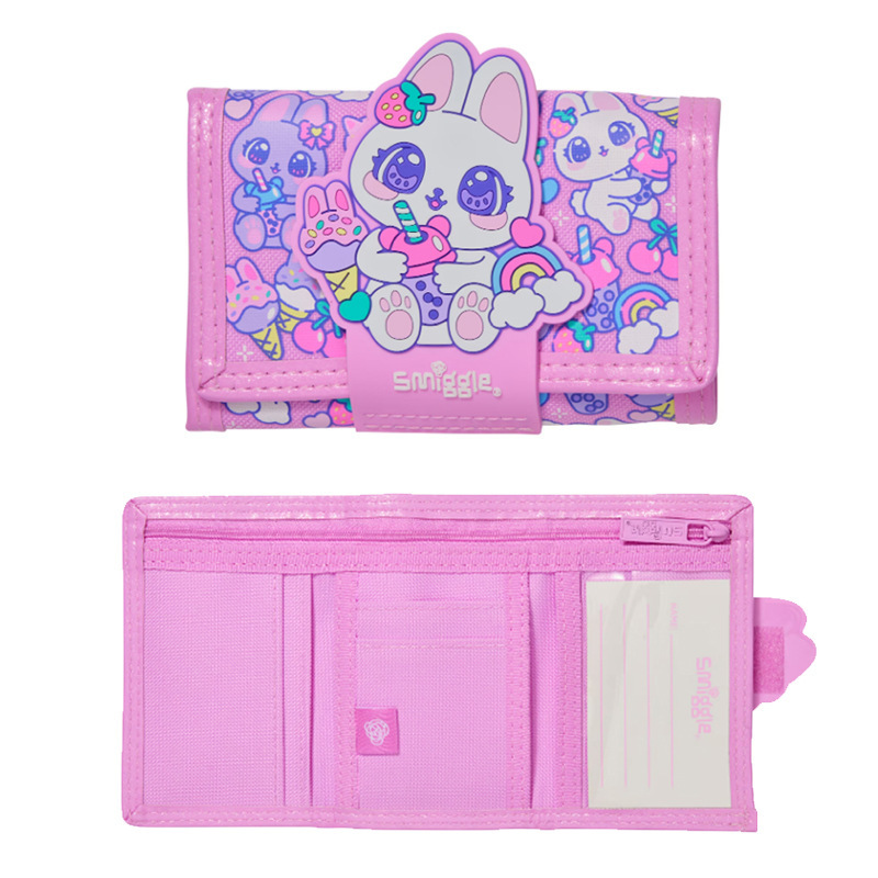 Australian Smiggle pencil case, children's cartoon pencil case, creative student stationery bag, multifunctional folding backpack to reduce burden Australian Smiggle pencil case, children's cartoon pencil case, creative student stationery bag, multifunctional folding backpack to reduce burden