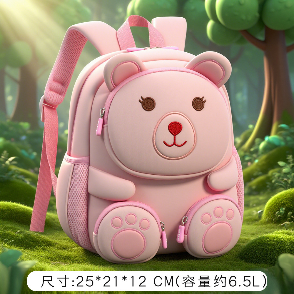 Sesame Baby's new children's 3D cartoon backpack for outdoor play, backpack diving materials, kindergarten backpack Sesame Baby's new children's 3D cartoon backpack for outdoor play, backpack diving materials, kindergarten backpack