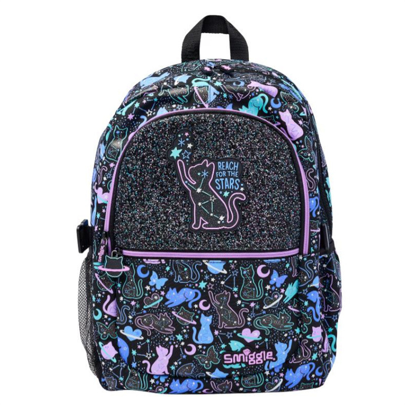 Australian Smiggle backpack for elementary school students, boys and girls, large capacity, lightweight backpack for both shoulders Australian Smiggle backpack for elementary school students, boys and girls, large capacity, lightweight backpack for both shoulders