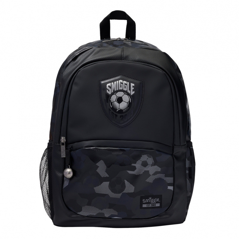 Australian Smiggle backpack for boys and students, large capacity, lightweight, simple football meal bag, backpack Australian Smiggle backpack for boys and students, large capacity, lightweight, simple football meal bag, backpack