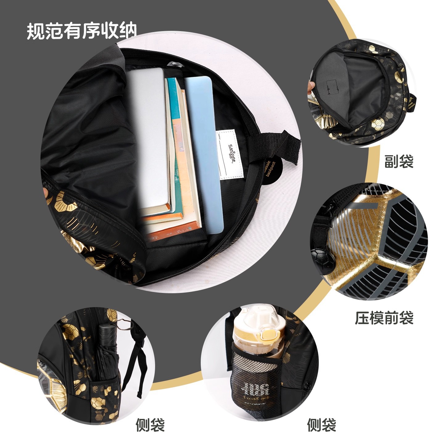 Australian Smiggle football shaped backpack for boys and elementary school students, 3D large capacity reduced load spine protection backpack Australian Smiggle football shaped backpack for boys and elementary school students, 3D large capacity reduced load spine protection backpack