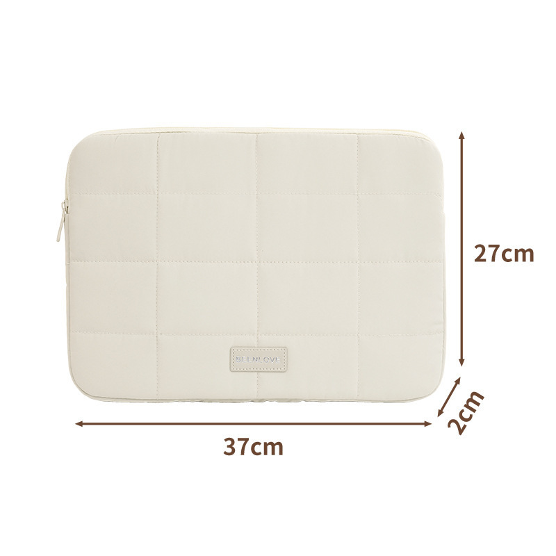 Computer bag suitable for Apple Huawei 14 inch 15.6-inch Quilted Simple Tablet Inner Bag Portable Laptop Computer bag suitable for Apple Huawei 14 inch 15.6-inch Quilted Simple Tablet Inner Bag Portable Laptop