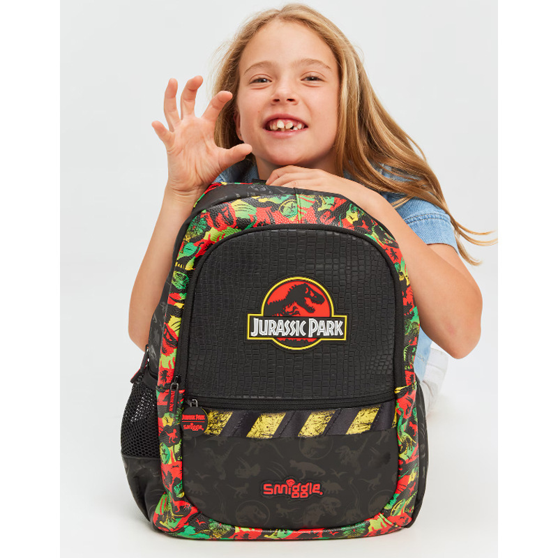 Australian Smiggle Dinosaur Backpack Large Cartoon Backpack Children's Backpack Primary and Secondary School Leisure Bag Australian Smiggle Dinosaur Backpack Large Cartoon Backpack Children's Backpack Primary and Secondary School Leisure Bag