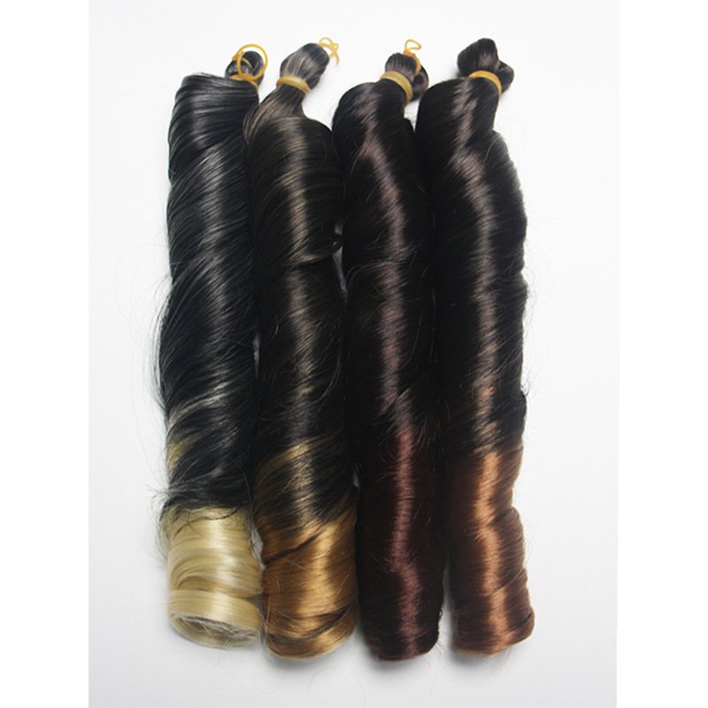 Silky French Pony Spanish Spiritual Curl Loose Wave Roll 22-28 inches Silky French Pony Spanish Spiritual Curl Loose Wave Roll 22-28 inches