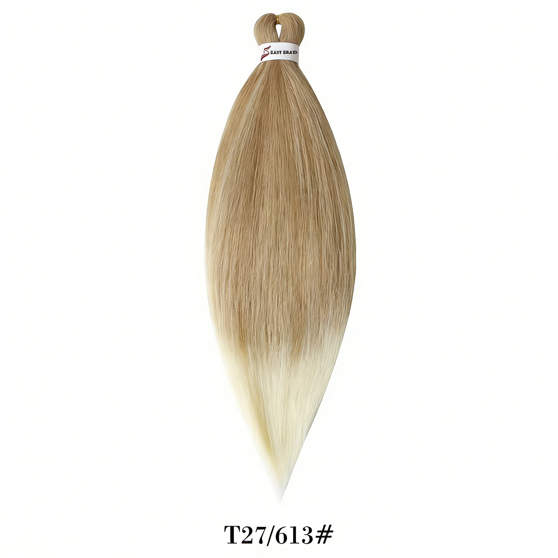 European and American low-temperature long straight hair EZ large braid styling wig 26 inches 90g BRAID synthetic fiber and stretch European and American low-temperature long straight hair EZ large braid styling wig 26 inches 90g BRAID synthetic fiber and stretch