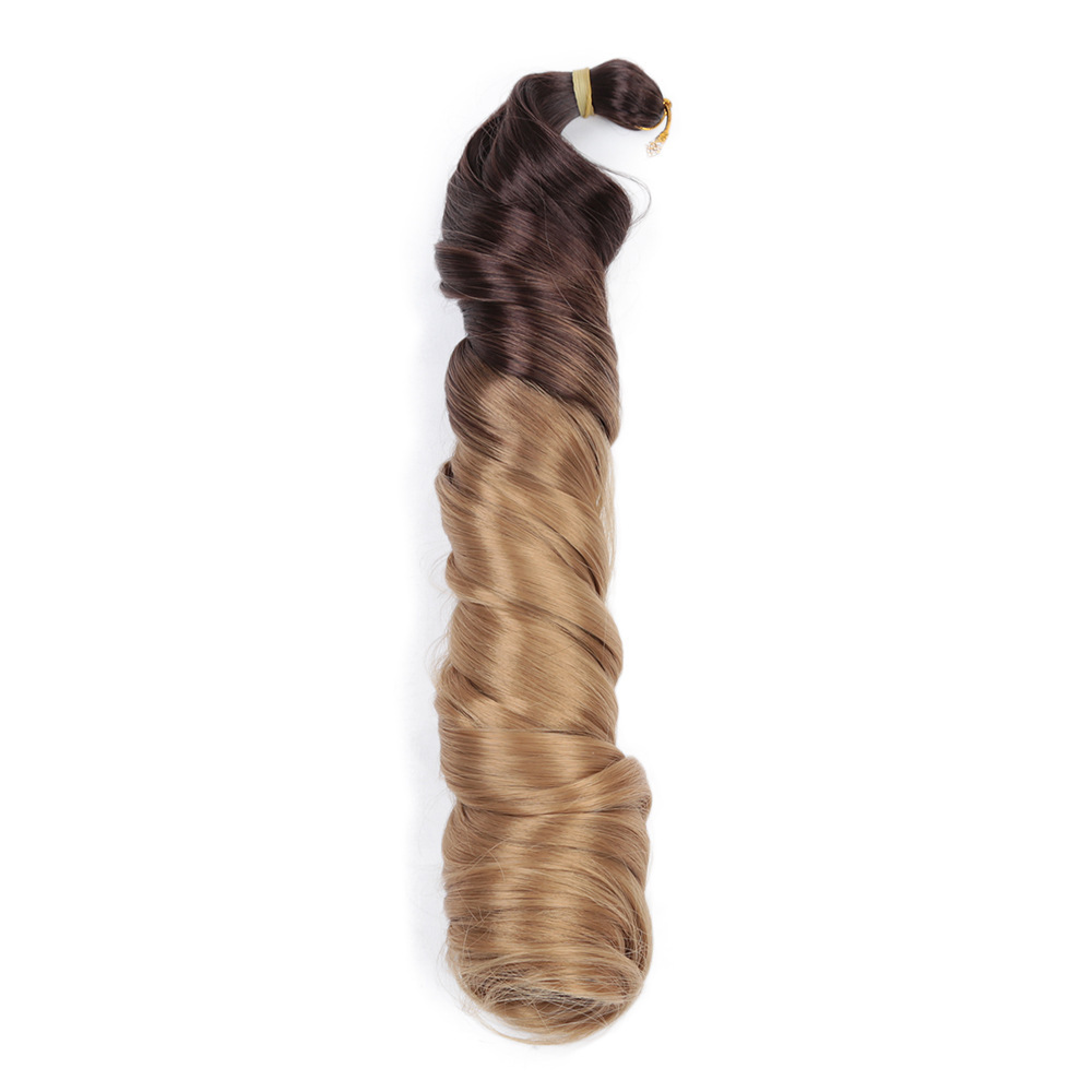 Silky French Pony Spanish Spiritual Curl Loose Wave Roll 22-28 inches Silky French Pony Spanish Spiritual Curl Loose Wave Roll 22-28 inches