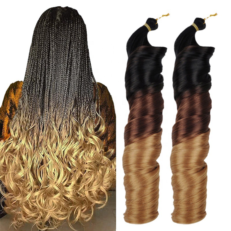 Silky French Pony Spanish Spiritual Curl Loose Wave Roll 22-28 inches Silky French Pony Spanish Spiritual Curl Loose Wave Roll 22-28 inches