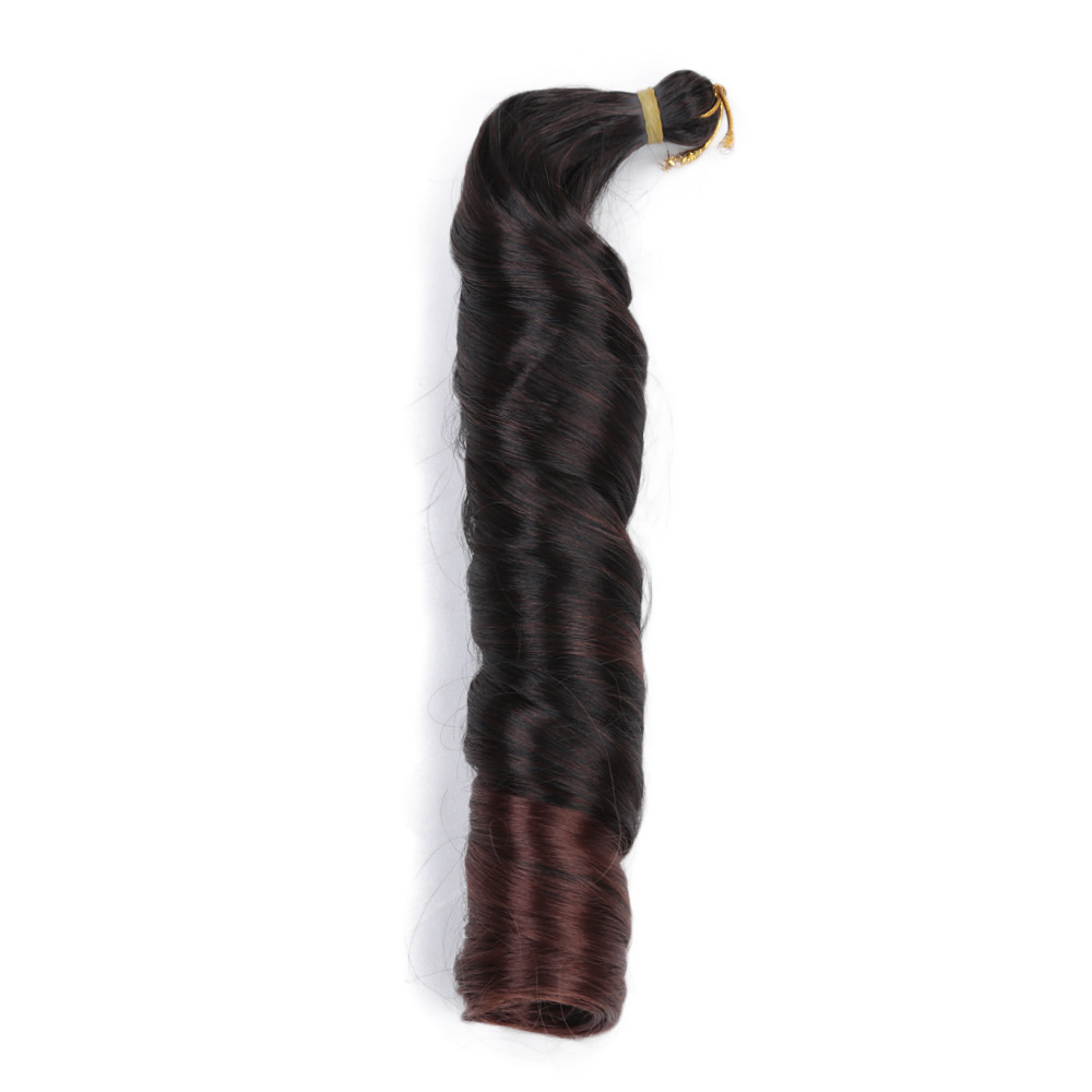 Silky French Pony Spanish Spiritual Curl Loose Wave Roll 22-28 inches Silky French Pony Spanish Spiritual Curl Loose Wave Roll 22-28 inches