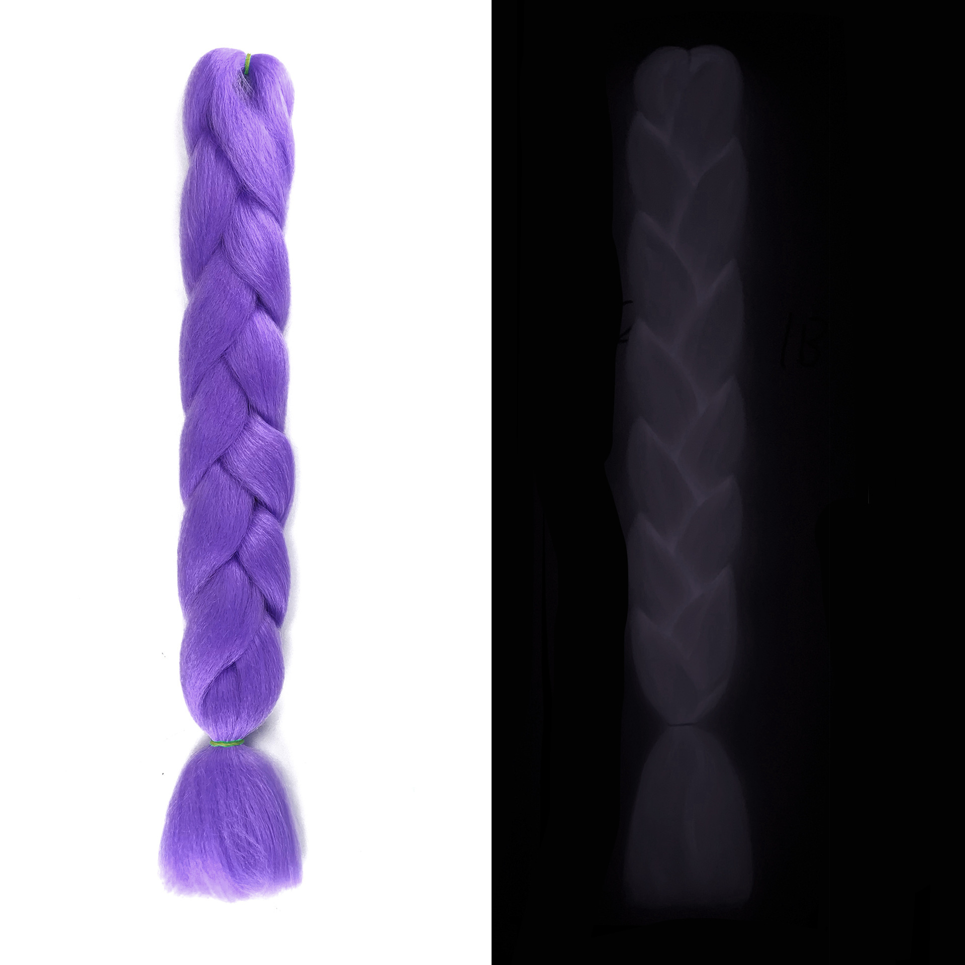 Luminous braids, ponytails, hair extensions, colored luminous braids, synthetic wigs, fluorescent ponytails, and large braids Luminous braids, ponytails, hair extensions, colored luminous braids, synthetic wigs, fluorescent ponytails, and large braids