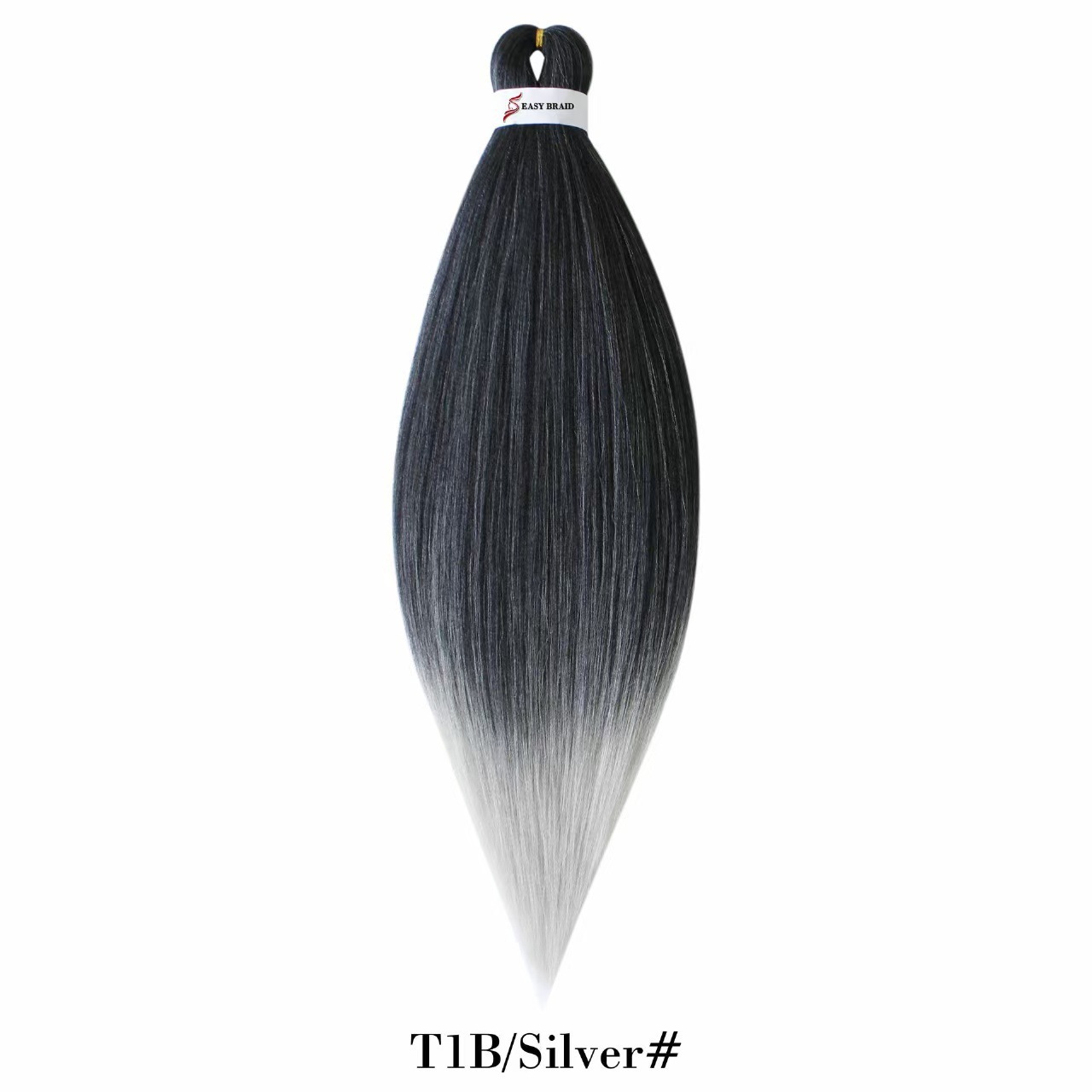 European and American low-temperature long straight hair EZ large braid styling wig 26 inches 90g BRAID synthetic fiber and stretch European and American low-temperature long straight hair EZ large braid styling wig 26 inches 90g BRAID synthetic fiber and stretch