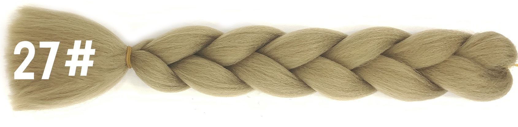 Foreign trade African large braid wig color dirty braid gradient synthetic hair hip-hop dirty braid braided hair spot wholesale Foreign trade African large braid wig color dirty braid gradient synthetic hair hip-hop dirty braid braided hair spot wholesale