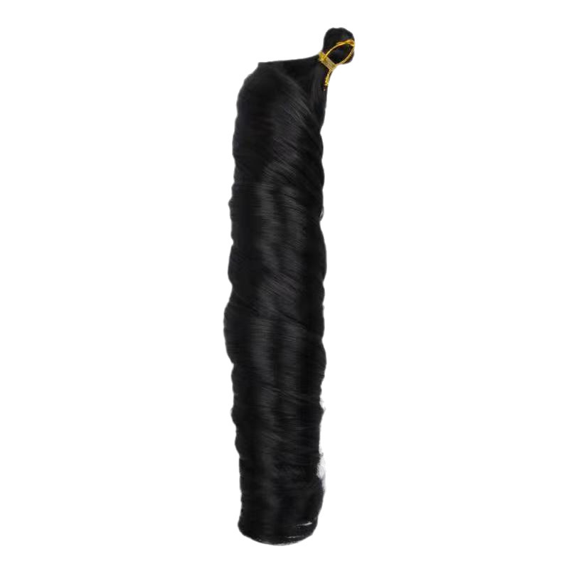 Silky French Pony Spanish Spiritual Curl Loose Wave Roll 22-28 inches Silky French Pony Spanish Spiritual Curl Loose Wave Roll 22-28 inches