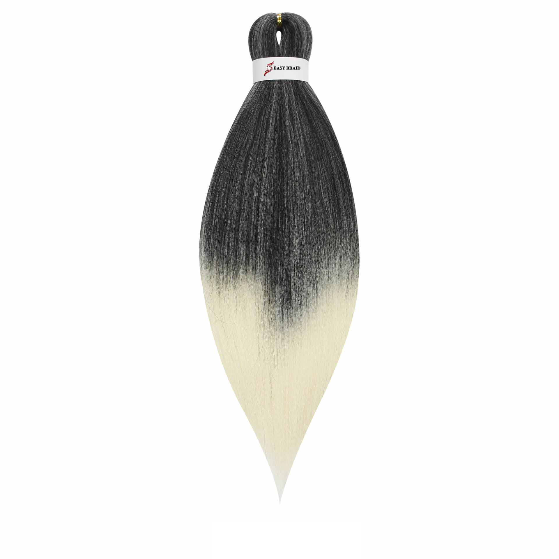 European and American low-temperature long straight hair EZ large braid styling wig 26 inches 90g BRAID synthetic fiber and stretch European and American low-temperature long straight hair EZ large braid styling wig 26 inches 90g BRAID synthetic fiber and stretch