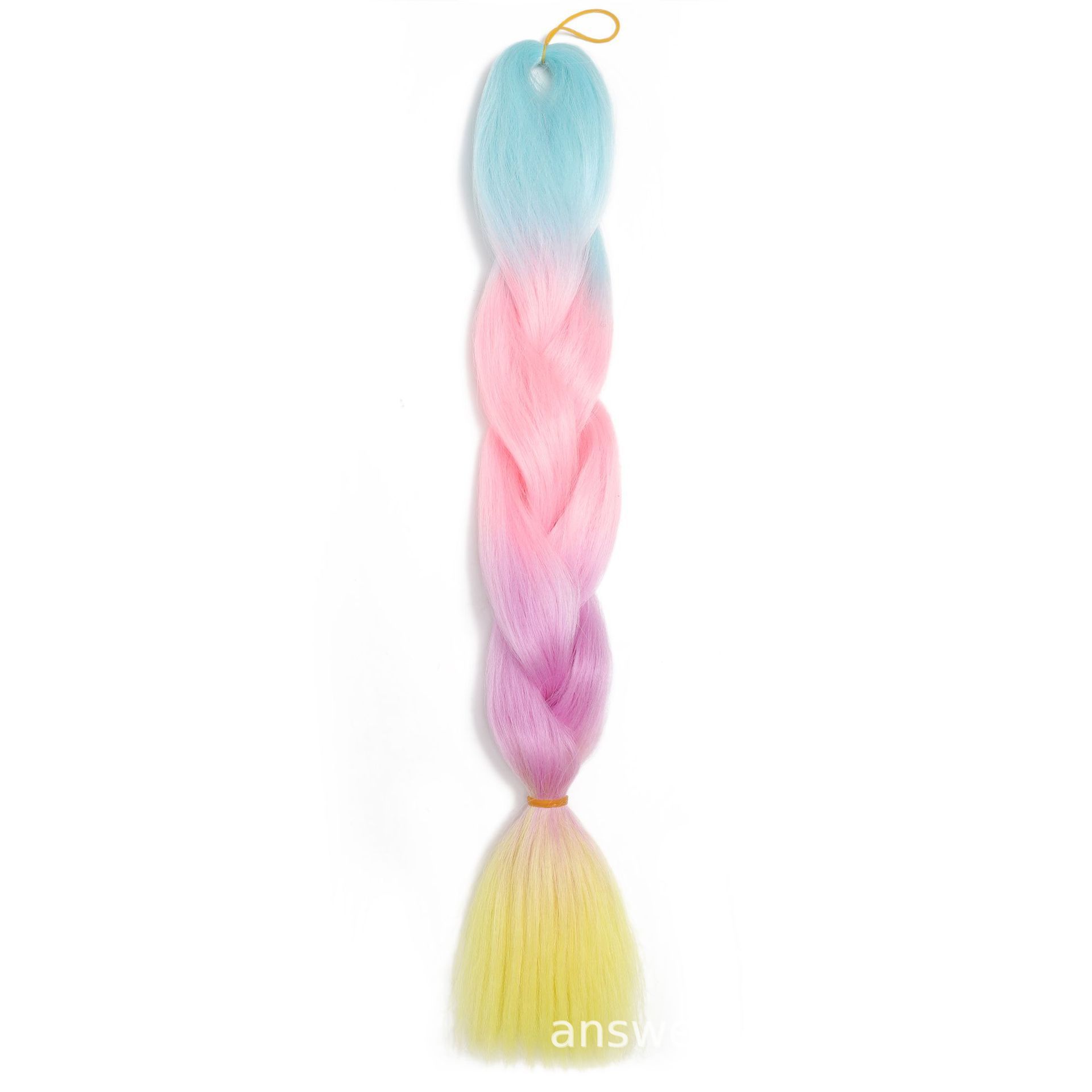 Luminous braids, ponytails, hair extensions, colored luminous braids, synthetic wigs, fluorescent ponytails, and large braids Luminous braids, ponytails, hair extensions, colored luminous braids, synthetic wigs, fluorescent ponytails, and large braids