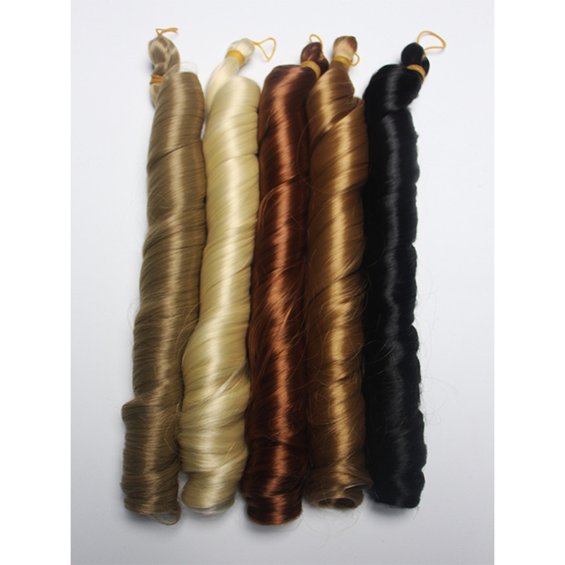 Silky French Pony Spanish Spiritual Curl Loose Wave Roll 22-28 inches Silky French Pony Spanish Spiritual Curl Loose Wave Roll 22-28 inches