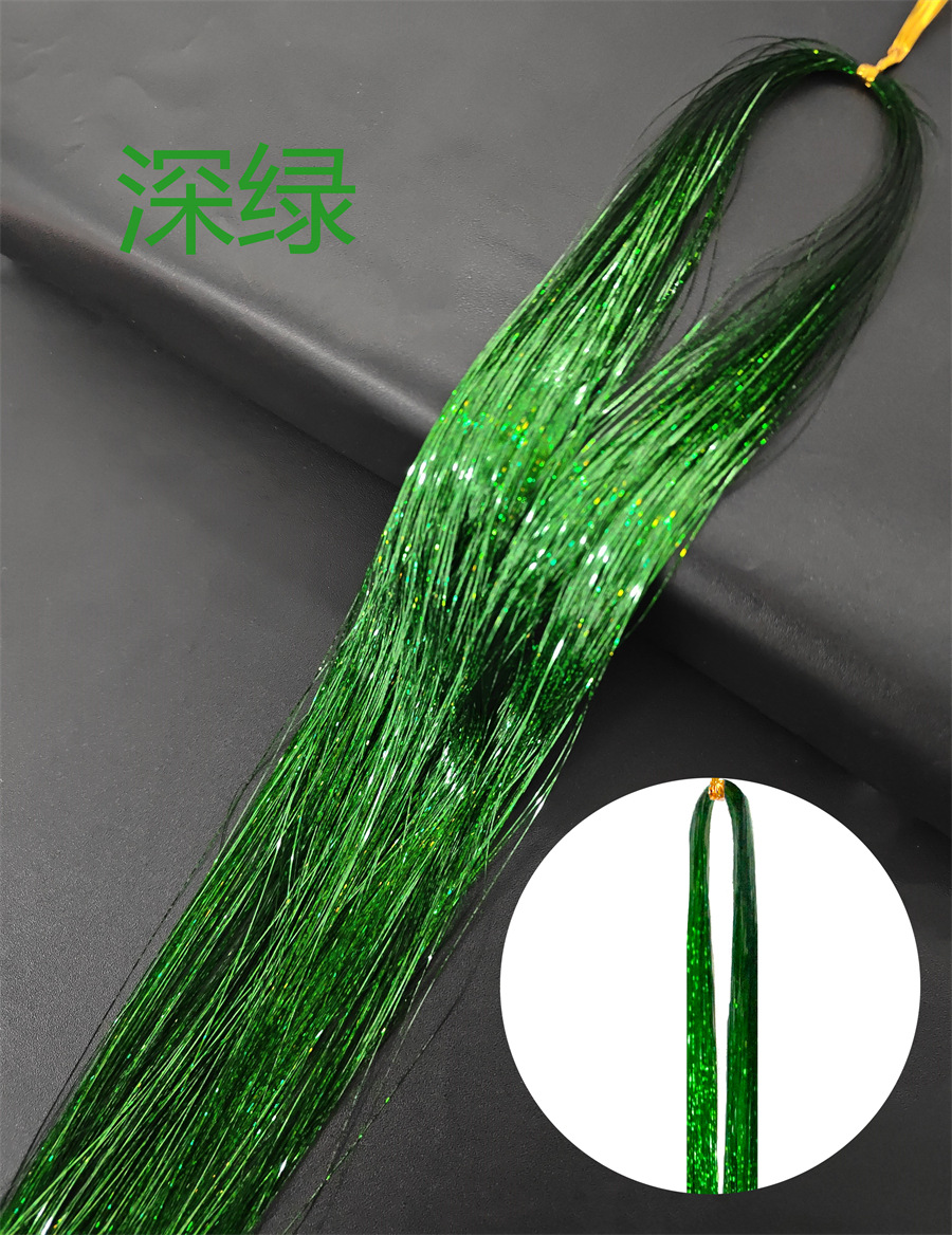 Source factory Tinselhair laser wire shiny metal wire seamless hair extensions Amazon wig extensions batch Source factory Tinselhair laser wire shiny metal wire seamless hair extensions Amazon wig extensions batch
