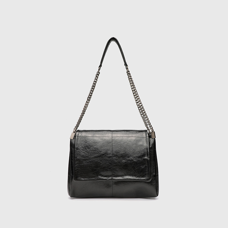 Large capacity bag for women 2025 new trendy and versatile summer commuting bag, niche chain crossbody bag, shoulder bag, large bag
