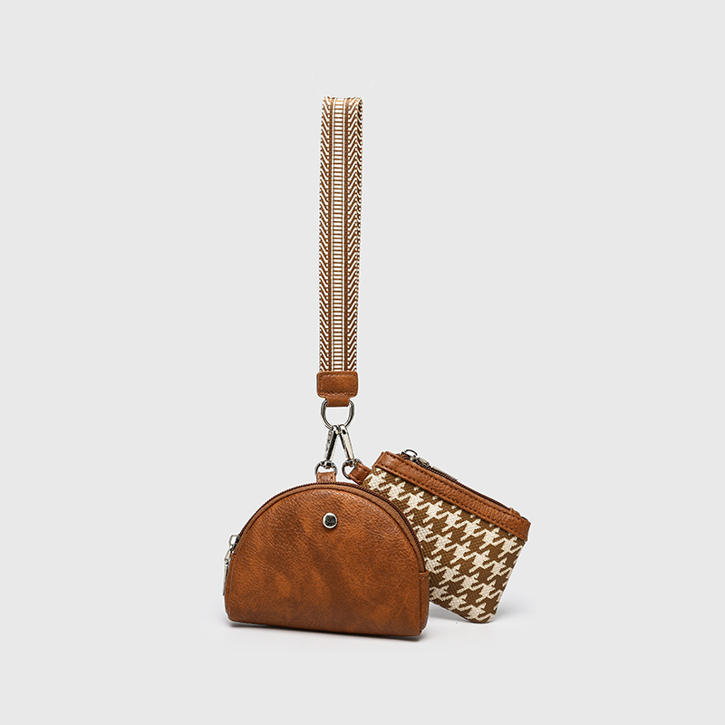 Lu's same wrist bag, portable card bag, bank card mini waterproof multifunctional change storage, charter key bag