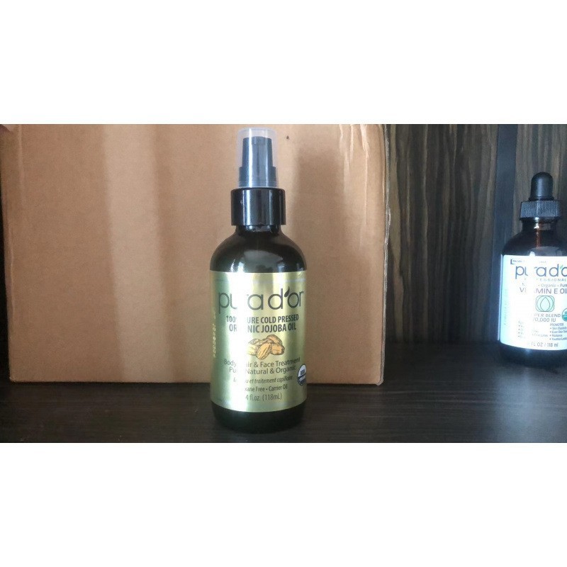 Cross border Purador organic jojoba oil body, hair and facial care 118ml dredging seed oil hair care essential oil Cross border Purador organic jojoba oil body, hair and facial care 118ml dredging seed oil hair care essential oil