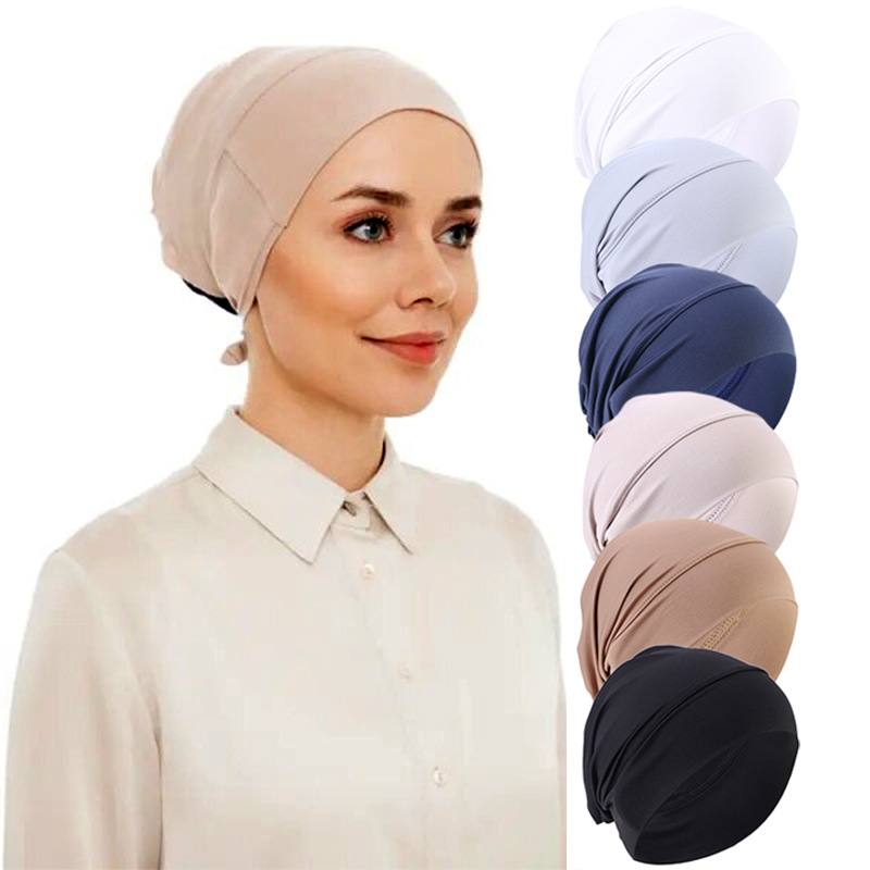 Elastic headscarf cap base small cap chemotherapy cap toe cap hair care cap JDT-485