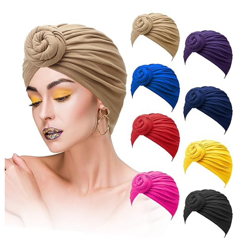 European and American popular donut headscarf cap, ball cap, chemotherapy cap TJM-282