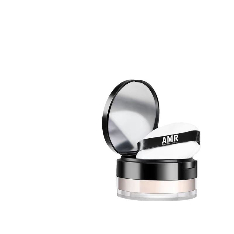 Azimere AMR men's powder, honey powder, oil control, waterproof, fixed makeup, powder, matte, natural, concealer, makeup holding