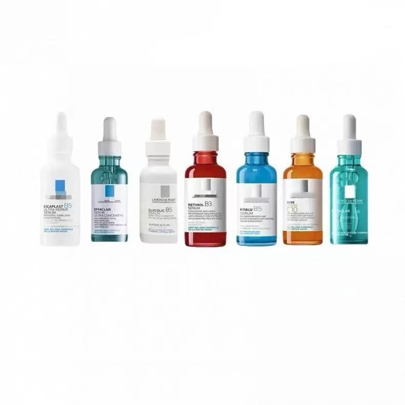 French Tri Acid Rejuvenation Blue Bottle Acne Cleansing Green Bottle C10 B3 Purple Niacinamide Repair Skin Liquid