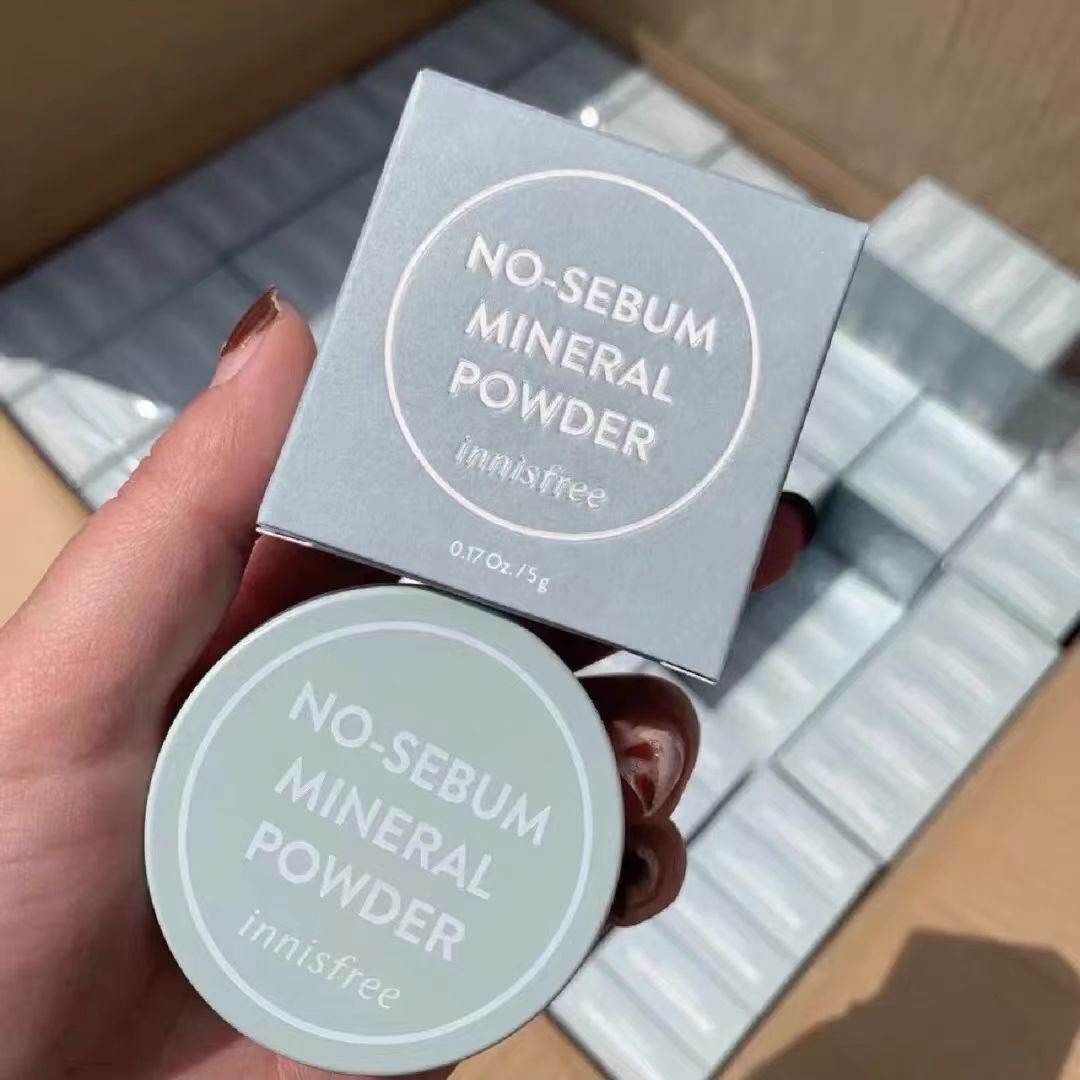 Yueshi Green Tea Mineral Persistent concealer Makeup Powder Mint Oil Control Waterproof and Anti sweat concealer Honey Powder 5g hair generation