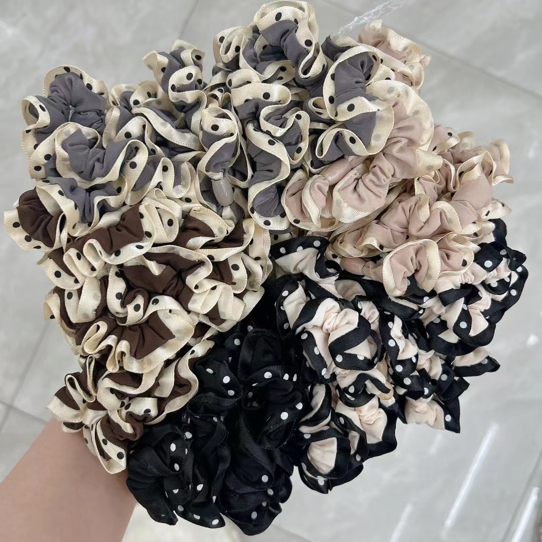 Bulk card ordering hairband South Korea's new simple headband adult facial mask ring leather band pulling endless hairband one yuan wholesale