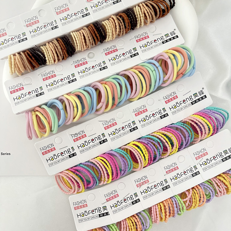High elasticity headband, Korean version, children's hair without damage, simple headband, hair loop, durable, two yuan store for street vendors