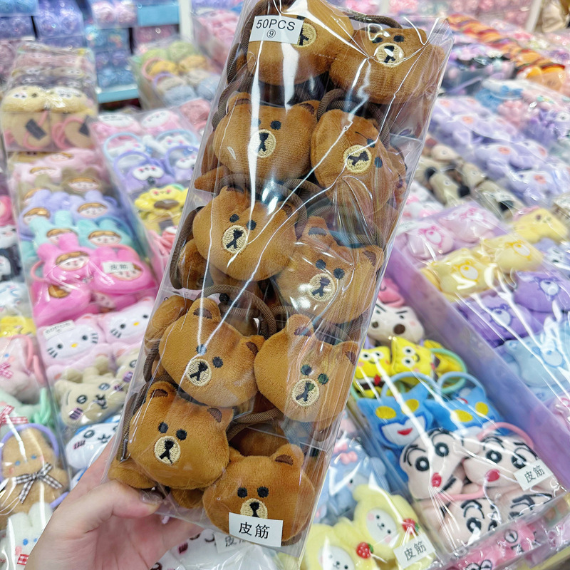 Plush doll hair clip, Sanrio duckbill clip, cute cartoon Kuromi hair clip, female side bangs, broken hair clip Plush doll hair clip, Sanrio duckbill clip, cute cartoon Kuromi hair clip, female side bangs, broken hair clip