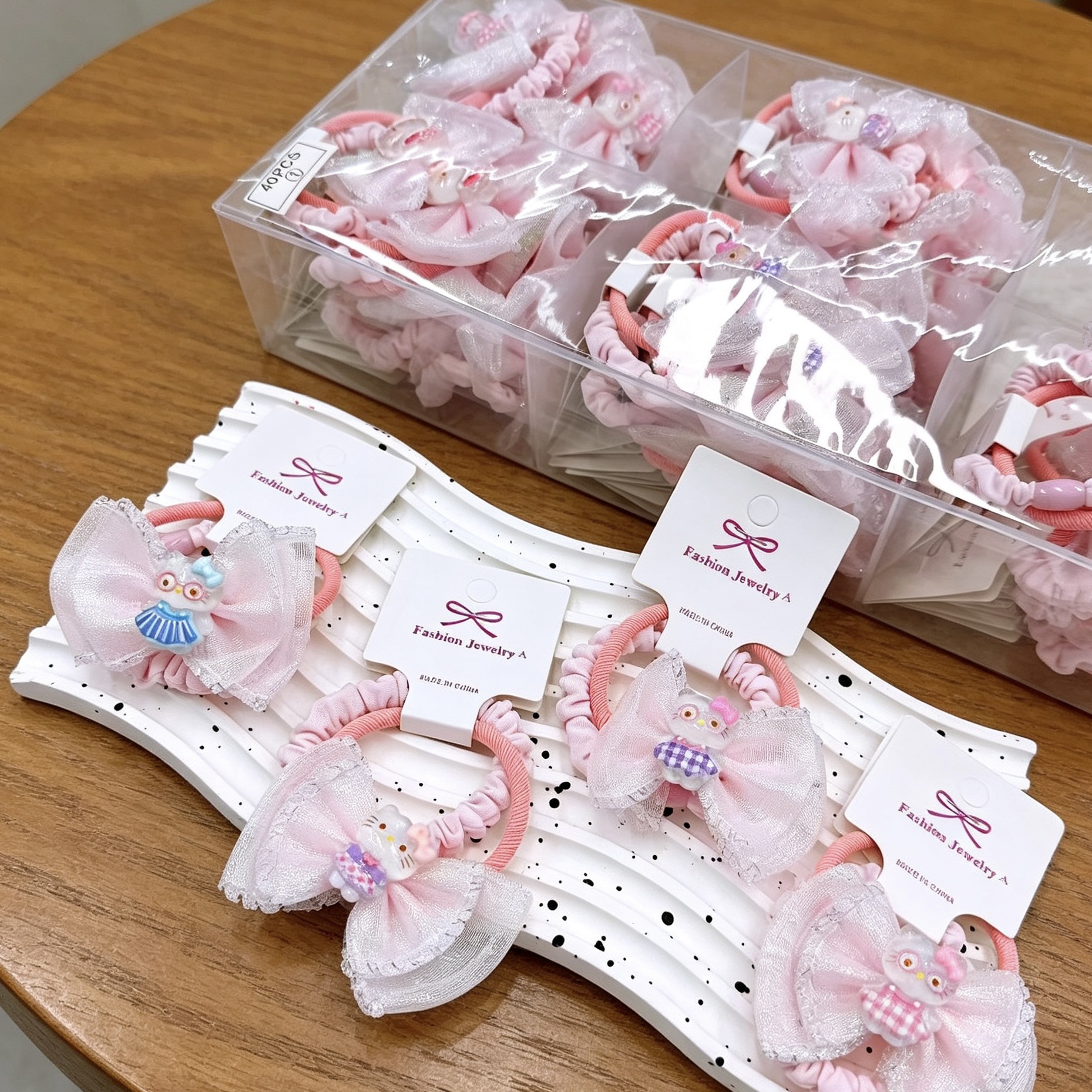New colorful girl gauze small intestine loop cute chiffon edge hair loop high elasticity rubber band two pieces of commercial super hair accessory New colorful girl gauze small intestine loop cute chiffon edge hair loop high elasticity rubber band two pieces of commercial super hair accessory