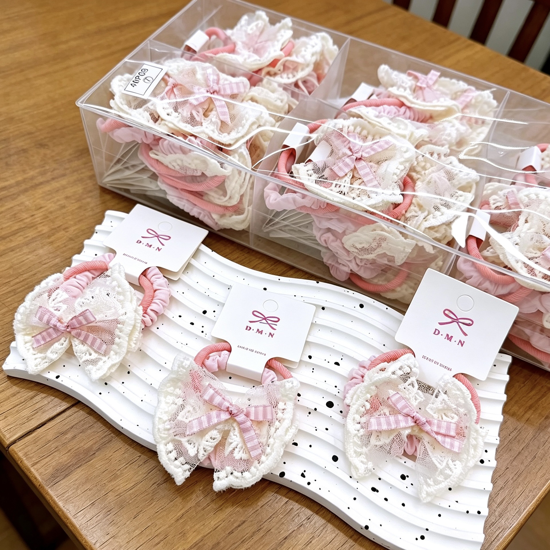 New colorful girl gauze small intestine loop cute chiffon edge hair loop high elasticity rubber band two pieces of commercial super hair accessory New colorful girl gauze small intestine loop cute chiffon edge hair loop high elasticity rubber band two pieces of commercial super hair accessory
