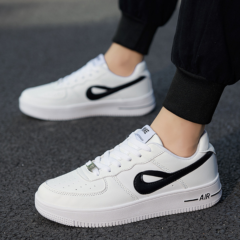 Summer New AJ Air Force No.1 Men's Shoes Large Sports Board Shoes White Shoes Couple Breathable Youth Casual Shoes
