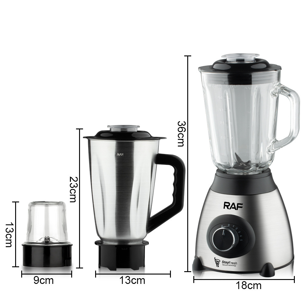 Cross border blender, wall breaking machine, one machine, three cups fruit and vegetable juice juicing and meat grinding machine, dry grinding stainless steel cooking machine, household use