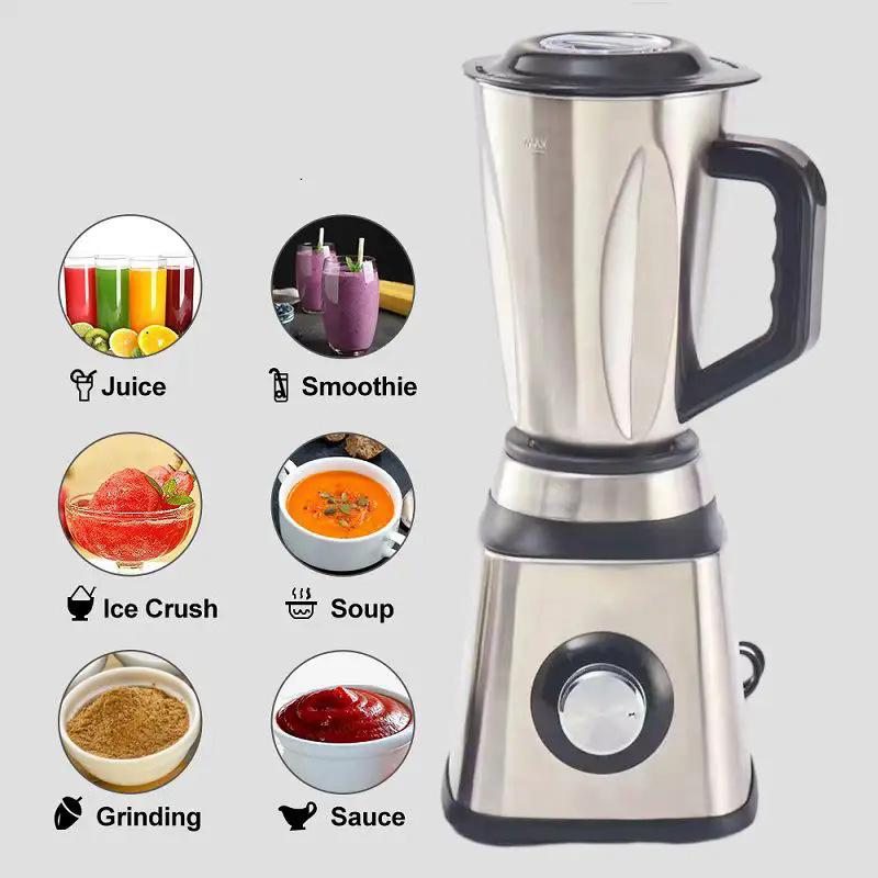 Cross border stainless steel glass mixer RAF juicer, dual cup multifunctional cooking machine, auxiliary food grinder, household use