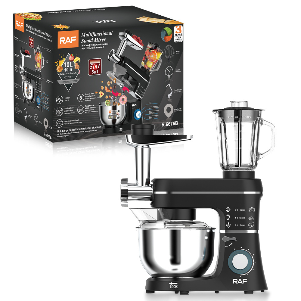 Hoffmans Cross border 3-in-1 Chef Machine Multi functional Noodle Maker Home Meat Grinder Juicer Cooking Machine