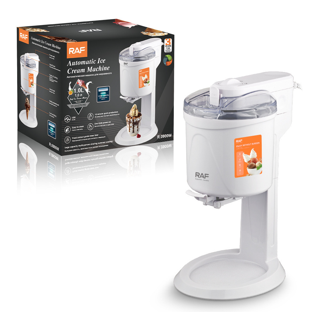 RAF Cross border Small Self made Fully Automatic Home Children's DIY Sweet Cone Ice Cream Machine Mini Fruit Ice Cream Machine RAF Cross border Small Self made Fully Automatic Home Children's DIY Sweet Cone Ice Cream Machine Mini Fruit Ice Cream Machine