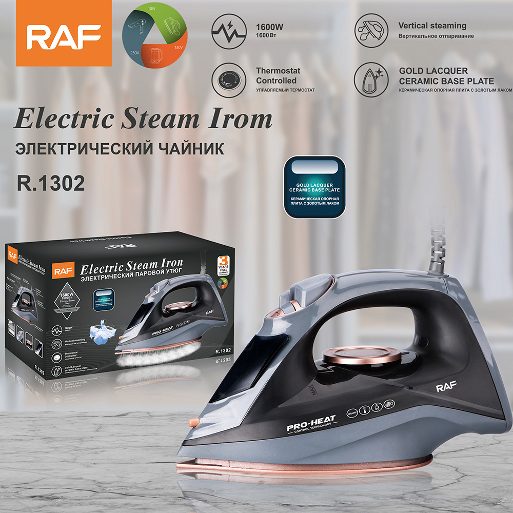 European cross-border ceramic portable steam iron, ironing machine, household small portable handheld iron