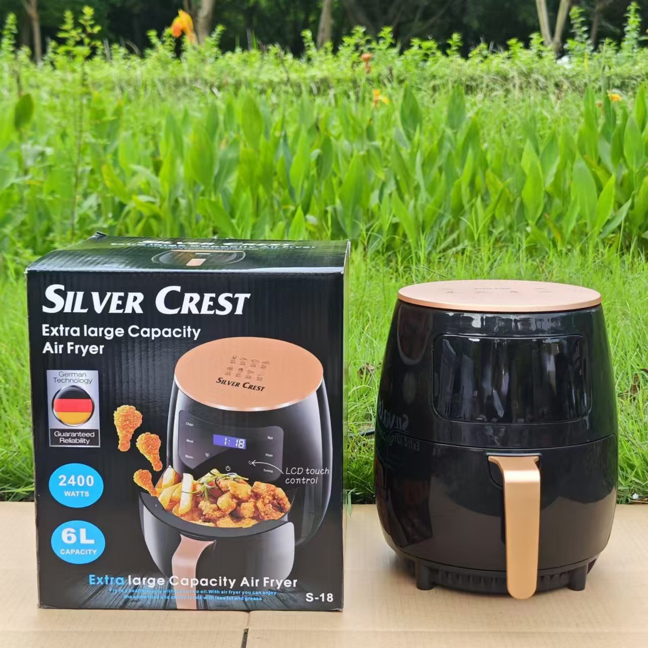 6L12L Air Fryer Multi functional Intelligent Touch Screen Oven Large Capacity Air Fryer Electric Fryer Fryer Fryer Fryer Machine