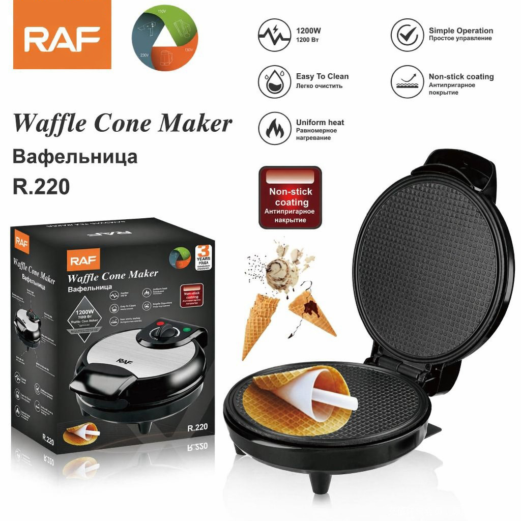 Cross border household breakfast Chicken rolls machine, ice cream reel, mechanical and electrical cake pan, pancake machine, ice cream skin, Spring rolls machine
