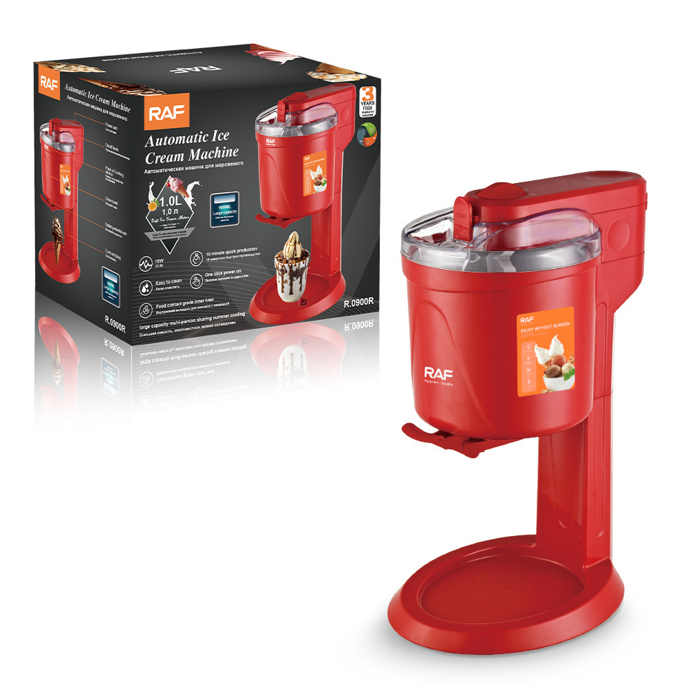 RAF Cross border Small Self made Fully Automatic Home Children's DIY Sweet Cone Ice Cream Machine Mini Fruit Ice Cream Machine RAF Cross border Small Self made Fully Automatic Home Children's DIY Sweet Cone Ice Cream Machine Mini Fruit Ice Cream Machine
