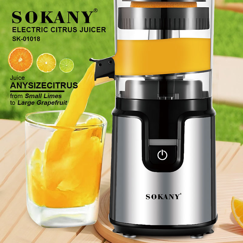 Cross border European standard electric juicer, automatic juicer, orange press, 800W multifunctional household juicer, juice extractor Cross border European standard electric juicer, automatic juicer, orange press, 800W multifunctional household juicer, juice extractor
