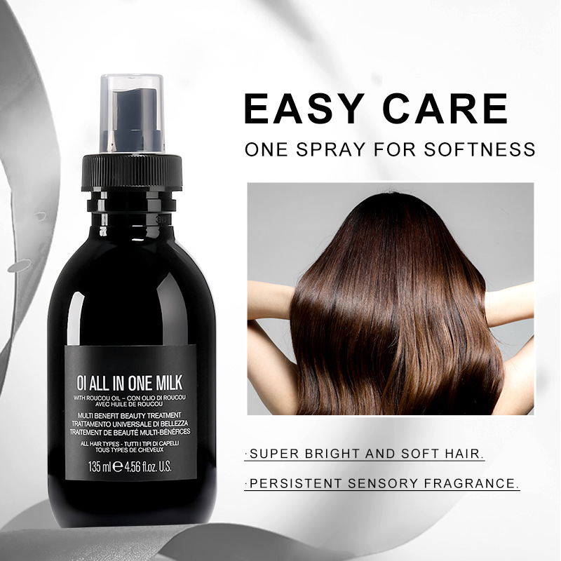 Cross border supply of all-in-one milk hair spray All in one milk hair spray