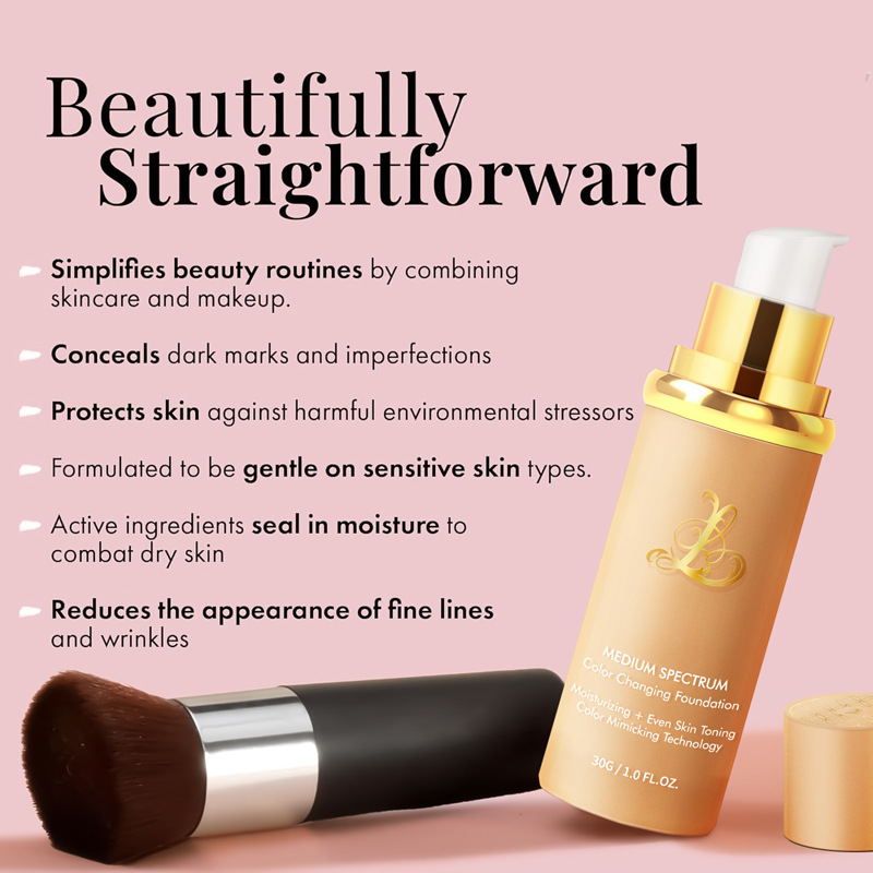 Cross border supply L Color Changing Foundation Liquid