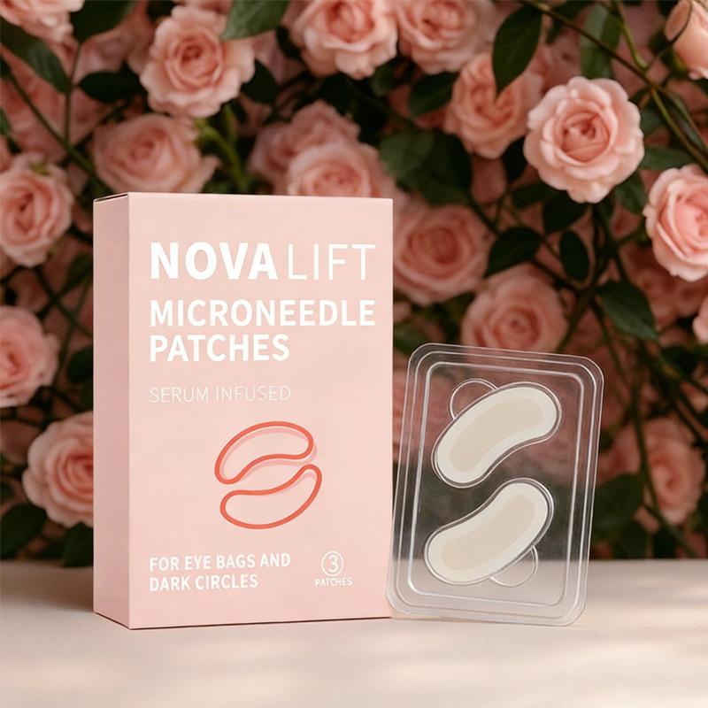 Foreign trade spot micro needle eye patches Novalift Micro Eye Patches gently moisturize and stretch the skin