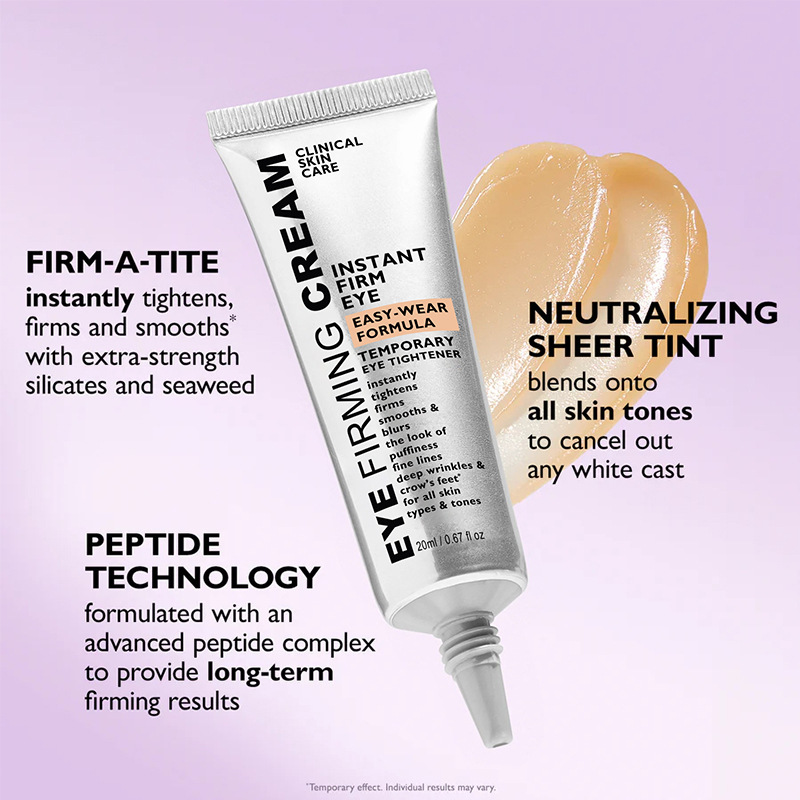 Foreign Trade Spot Eye Firming Cream Instant Firming Eye Cream with Brush Firming Anti Wrinkle TK Explosive