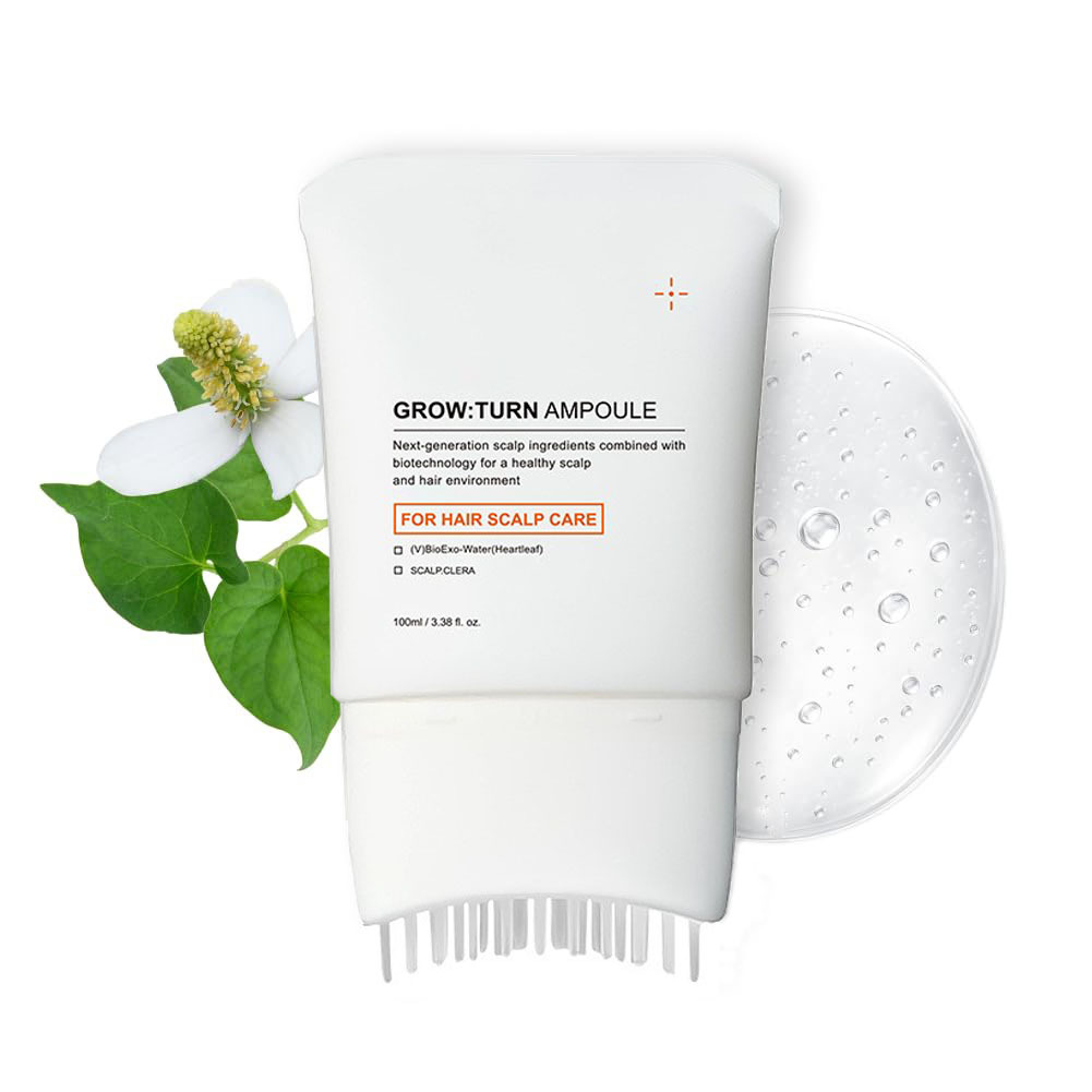 Cross border source hair care essence Hair Growth Serum, with brush, English package 100ml